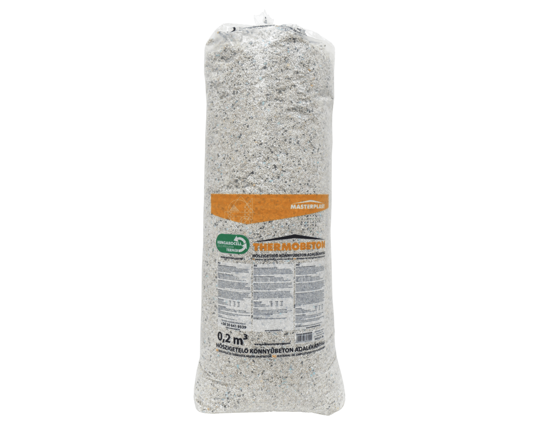 THERMOBETON hőszigetelő, könnyűbeton adalékanyag